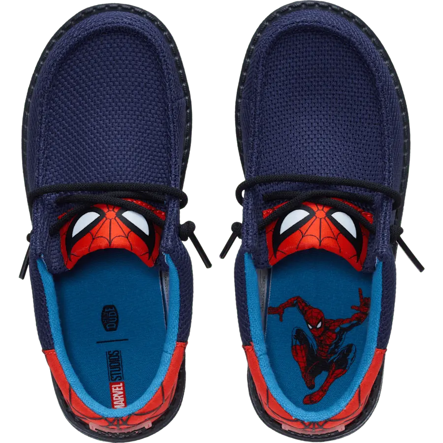 Marvel Studios x HeyDude Wally Funk Spiderman Youth - Crocs - Image 3