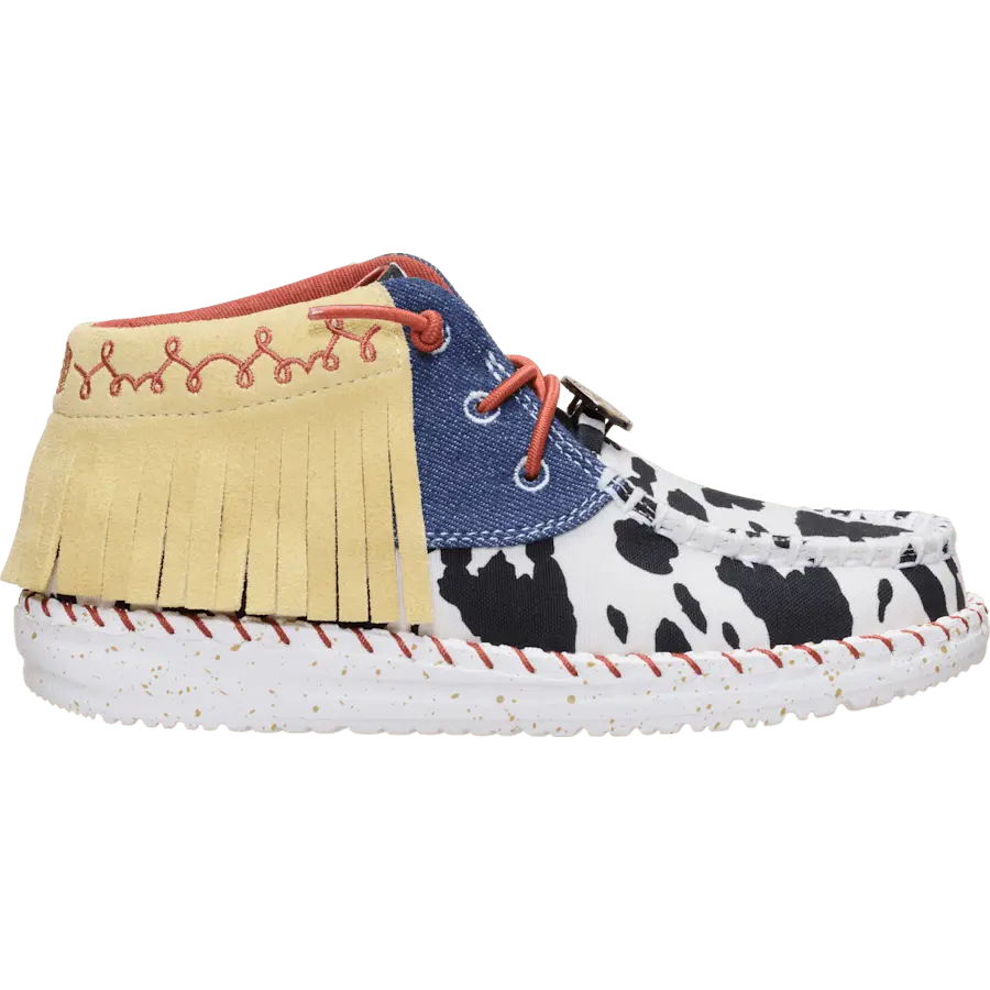 Disney X HEYDUDE Jessie Wendy Mid Fringe Youth - Crocs