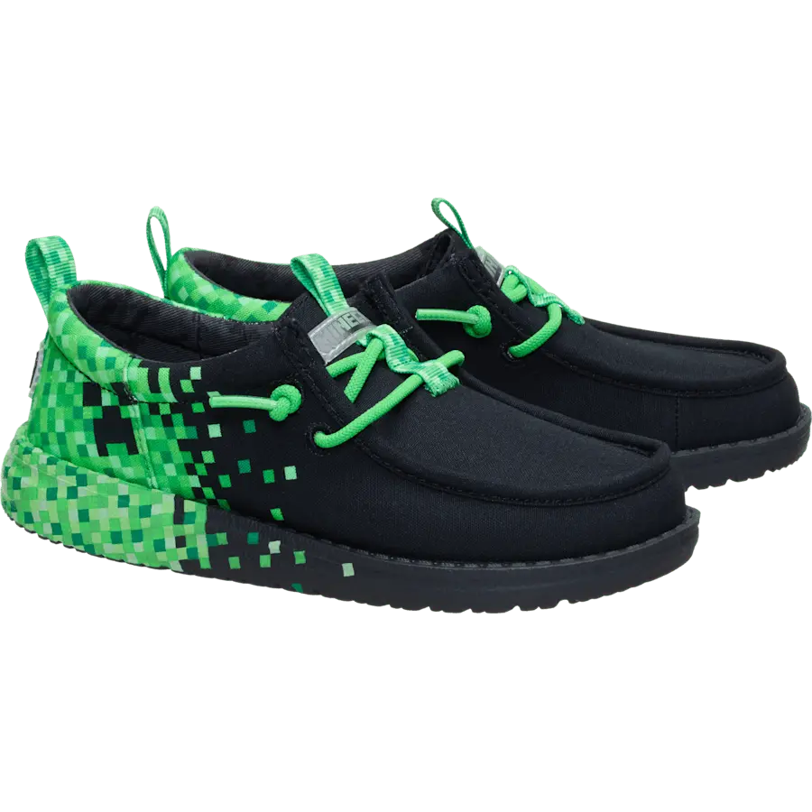 Minecraft X HEYDUDE Wally Funk Youth Creeper - Image 2