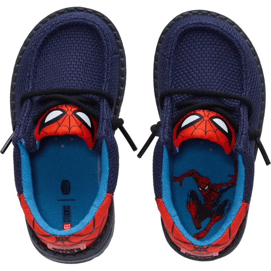 Marvel Studios x HeyDude Wally Funk Spiderman Toddler - Crocs - Image 3