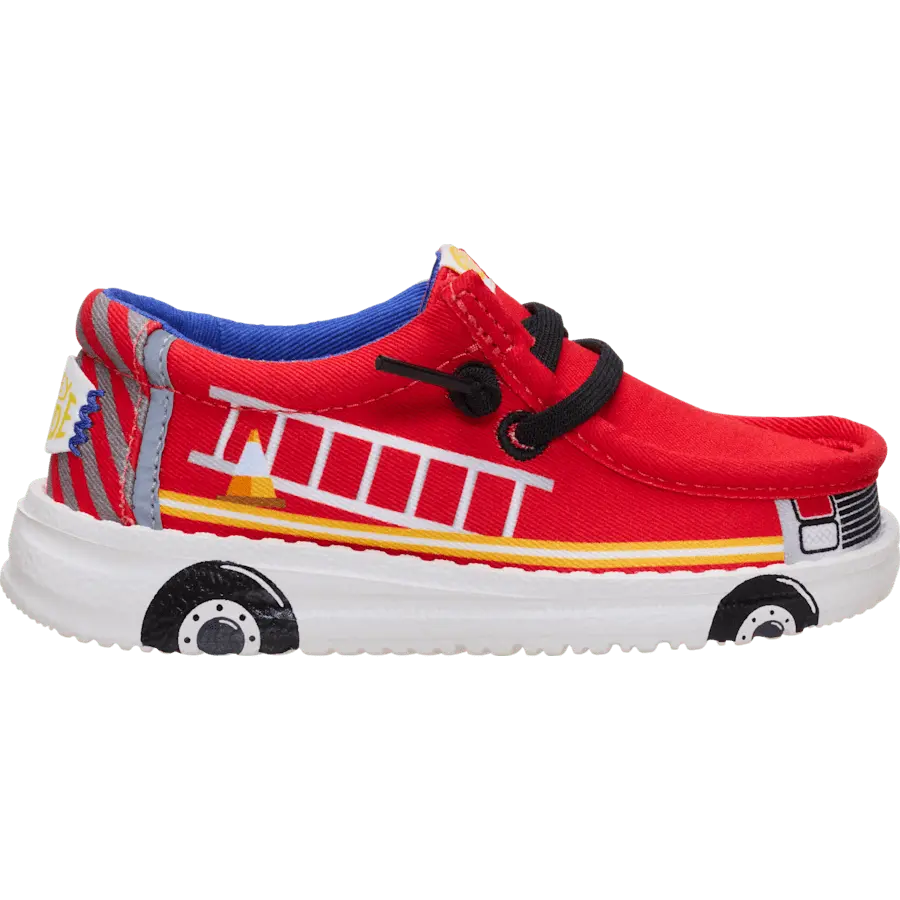 Wally Funk Toddler Firetruck