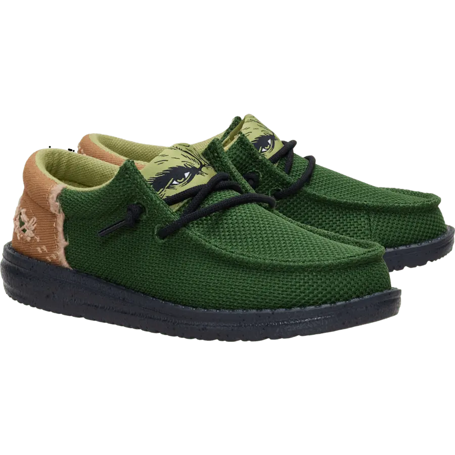 Marvel Studios x HeyDude Wally Funk Hulk Youth - Crocs - Image 2