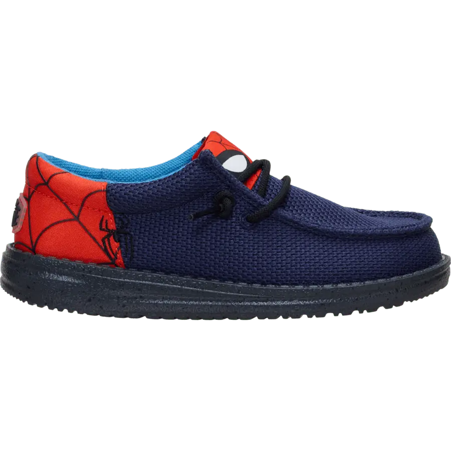 Marvel Studios x HeyDude Wally Funk Spiderman Youth - Crocs