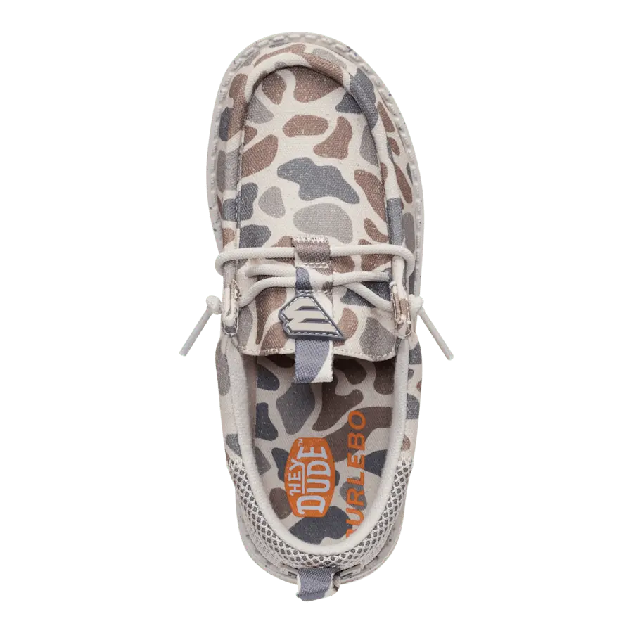 HEYDUDE X Burlebo Wally Funk Youth Deer Camo - Image 3