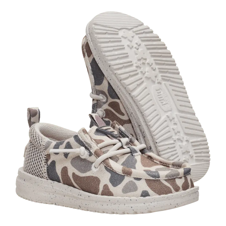 HEYDUDE X Burlebo Wally Funk Toddler Deer Camo - Image 4