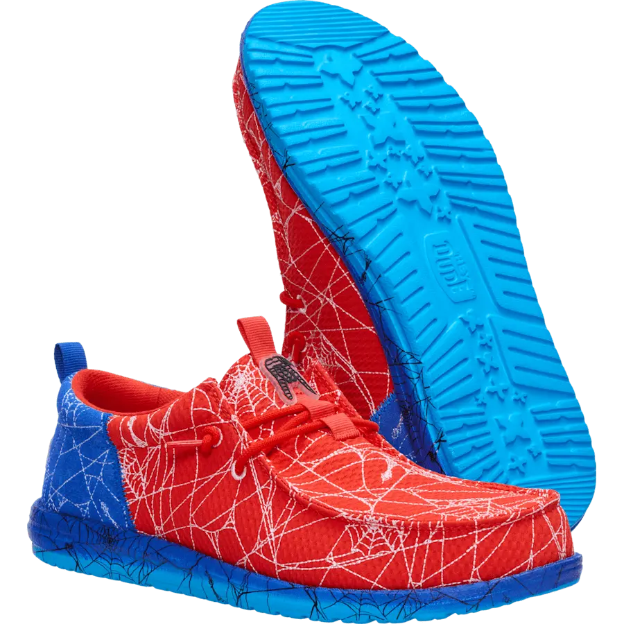 Marvel Studios x HeyDude Wally Funk Spiderman Webshooter - Crocs - Image 4