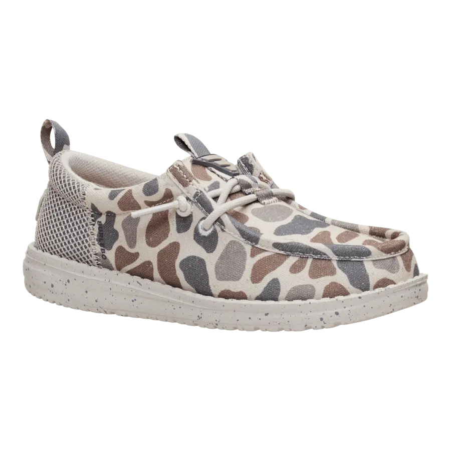 HEYDUDE X Burlebo Wally Funk Youth Deer Camo - Image 5